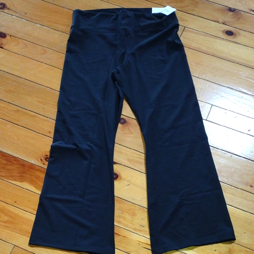 American Eagle Outfitters Black Flare Pants